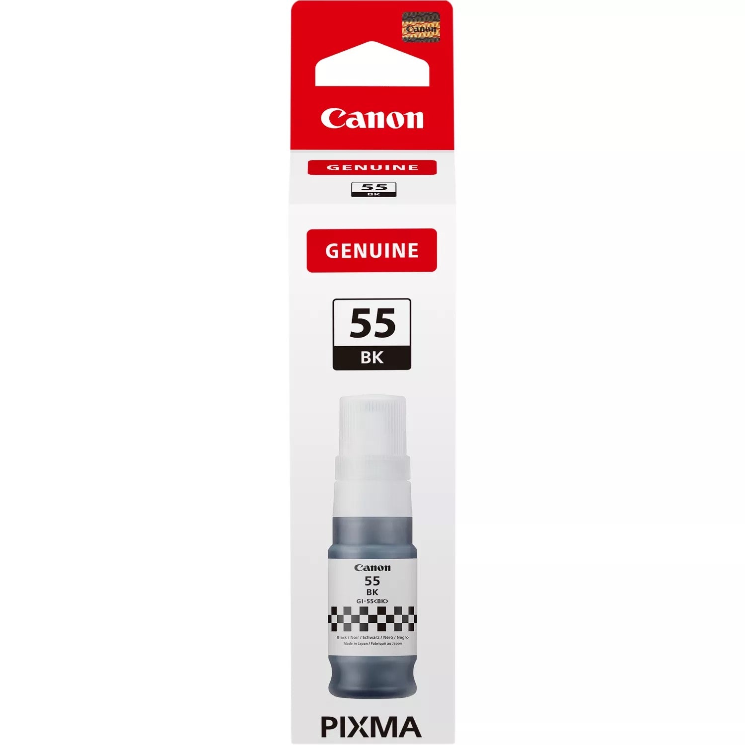 Canon Tintenpatrone GI-55, Schwarz, Original – für PIXMA G-Serie