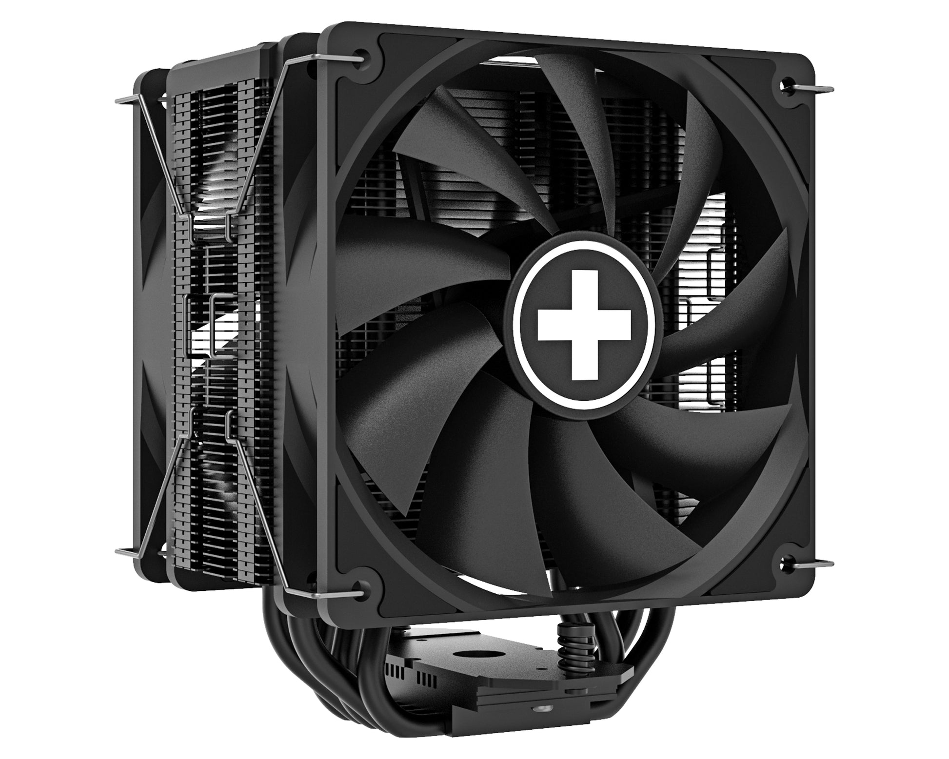 Xilence M705D – CPU-Kühler – 2×120 mm PWM, 5 Heatpipes, 220 W, Schwarz, für AM5, AM4, LGA 1700 und andere
