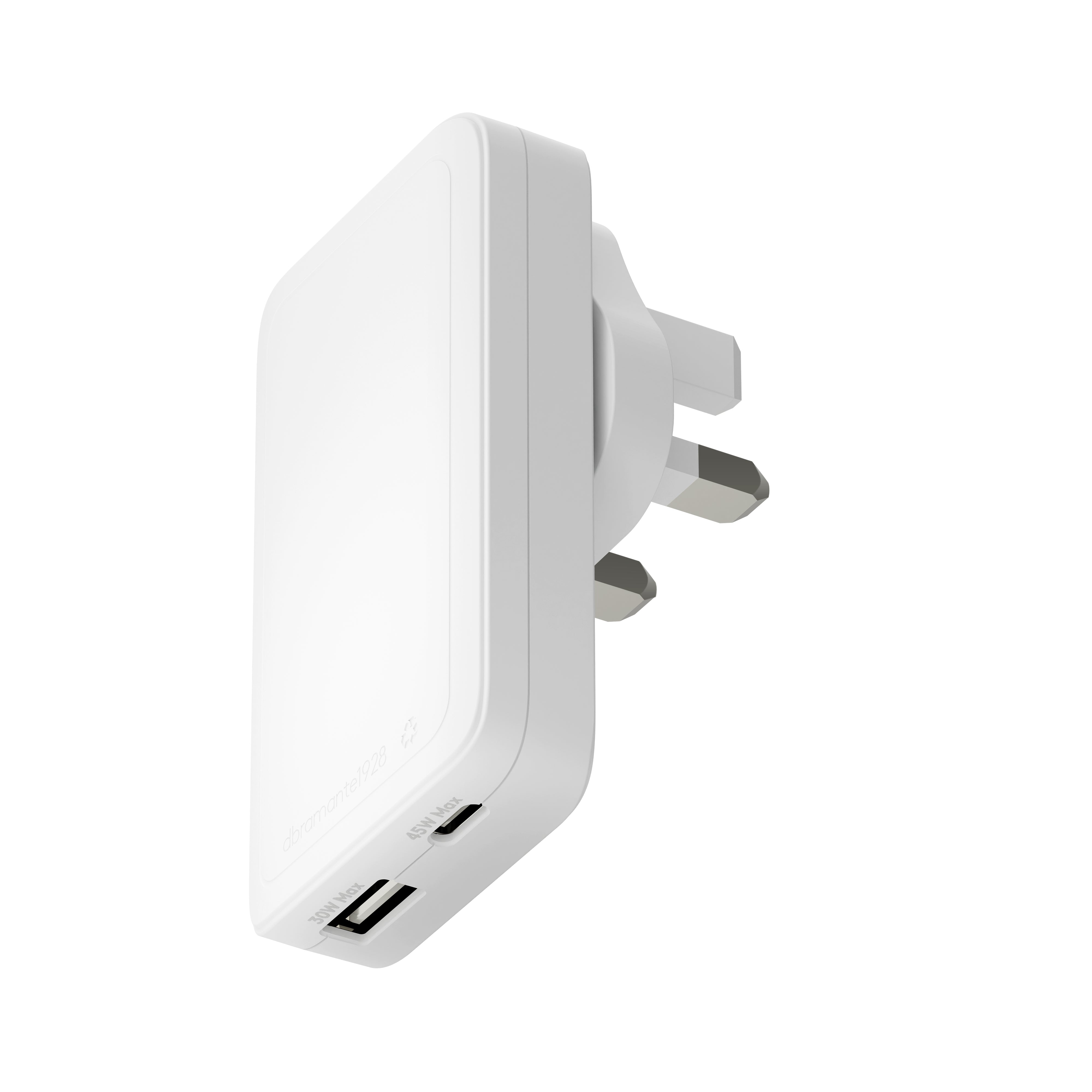 dbramante1928 CHSLUKWH7218 USB-Ladegerät 45 W – USB-C×1, USB-A×1 – Weiss