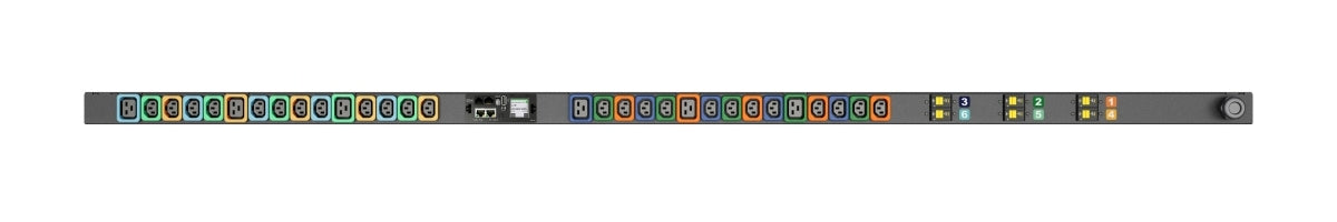 Vertiv MG05M4W1-30PN63-3PS56B2A10-S-A PDU (überwacht) – dreiphasig, 0U – C13/C19×30, Eingang IEC 60309, 3,05 m