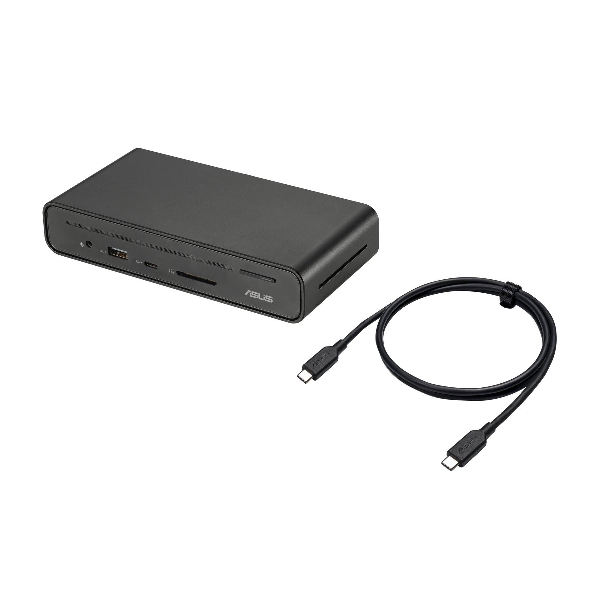 ASUS DC301 Dockingstation – USB-C, 2× DP, 1× HDMI, 3× USB-A, 90 W PD, GbE, SD, für Windows/Mac