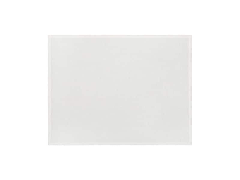 URBANARA Tischset Tolosa – Baumwolle/Leinen, Weiss, 50 × 38 cm – 2er-Set