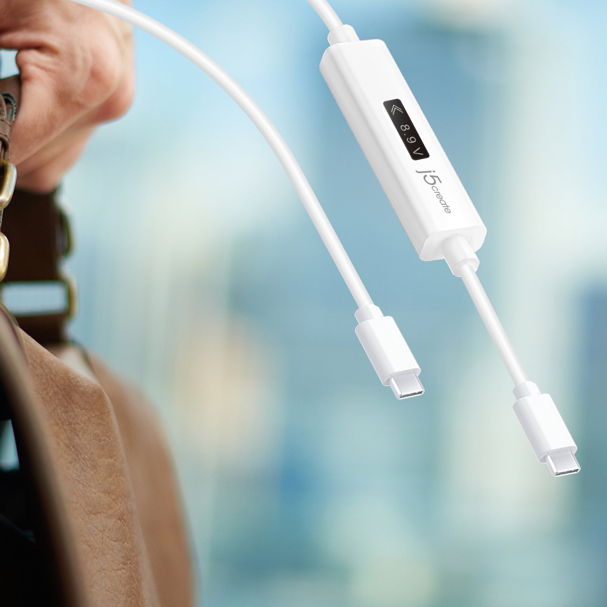 j5create USB-Kabel, USB-C zu USB-C, Ladekabel