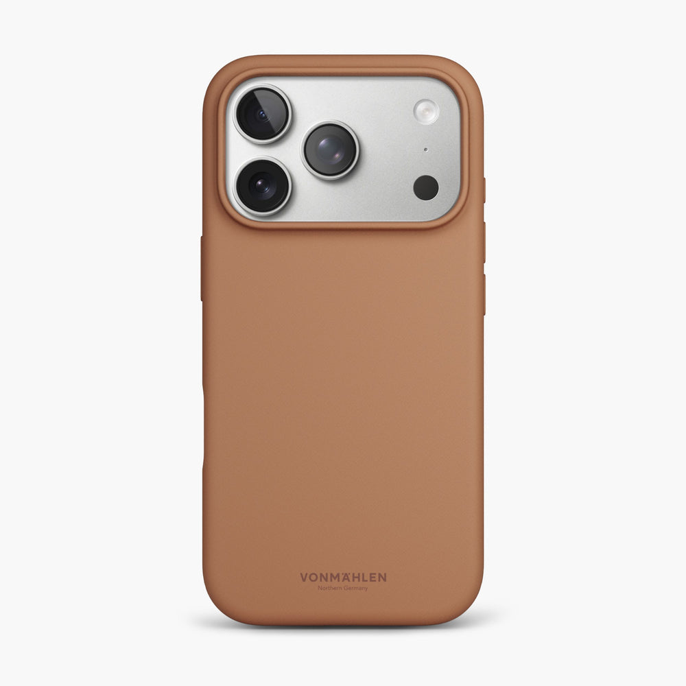 Vonmählen Backcover – für Apple iPhone 17 Pro – hellbraun – Silikon, MagSafe-kompatibel