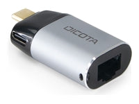DICOTA D32048 Netzwerkadapter USB-C zu RJ-45 – 1 Gbit/s