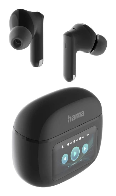 Hama Spirit Touch TWS In-Ear – Stereo, TWS, ANC, mit Ladecase, Schwarz, BT 5.4