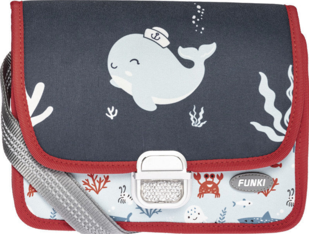 Funki Kindergartentasche – Whale – 26,5×20,0×7,0 cm