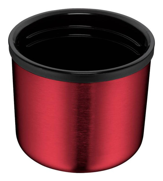 Thermos Light & Compact Isolierflasche 500 ml – doppelwandig 12 h heiss/24 h kalt, Edelstahl, Rot