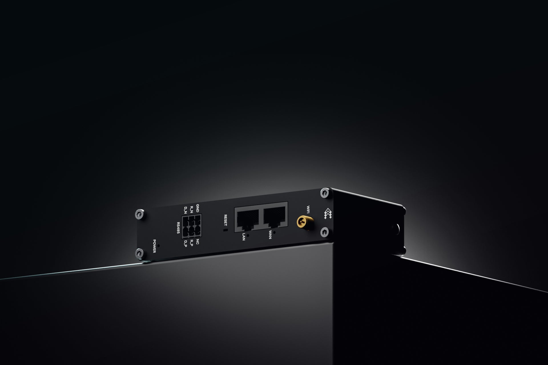 Teltonika RUT145 WLAN-Router – Wi-Fi 4, 2,4 GHz, 2× RJ-45 (10/100), RS-485, DIN-Schiene
