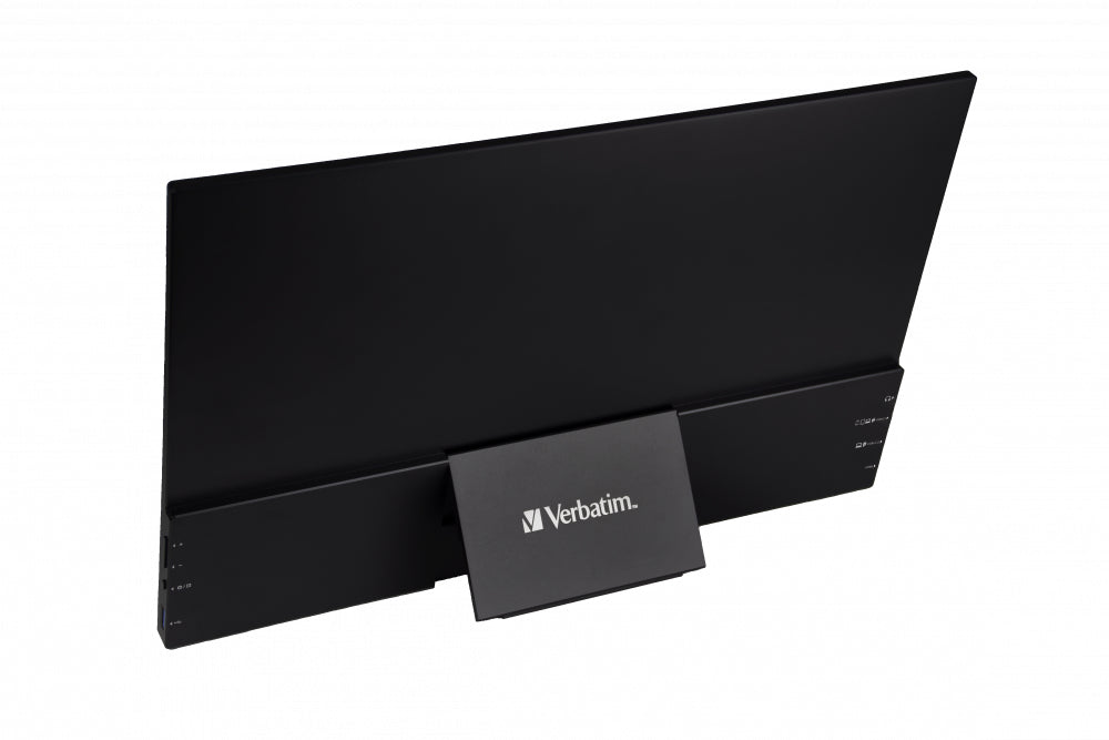 Verbatim Portabler Monitor, 17,3", 1920 × 1080 (Full HD), IPS, Touch, 60 Hz, 300 cd/m², Schwarz