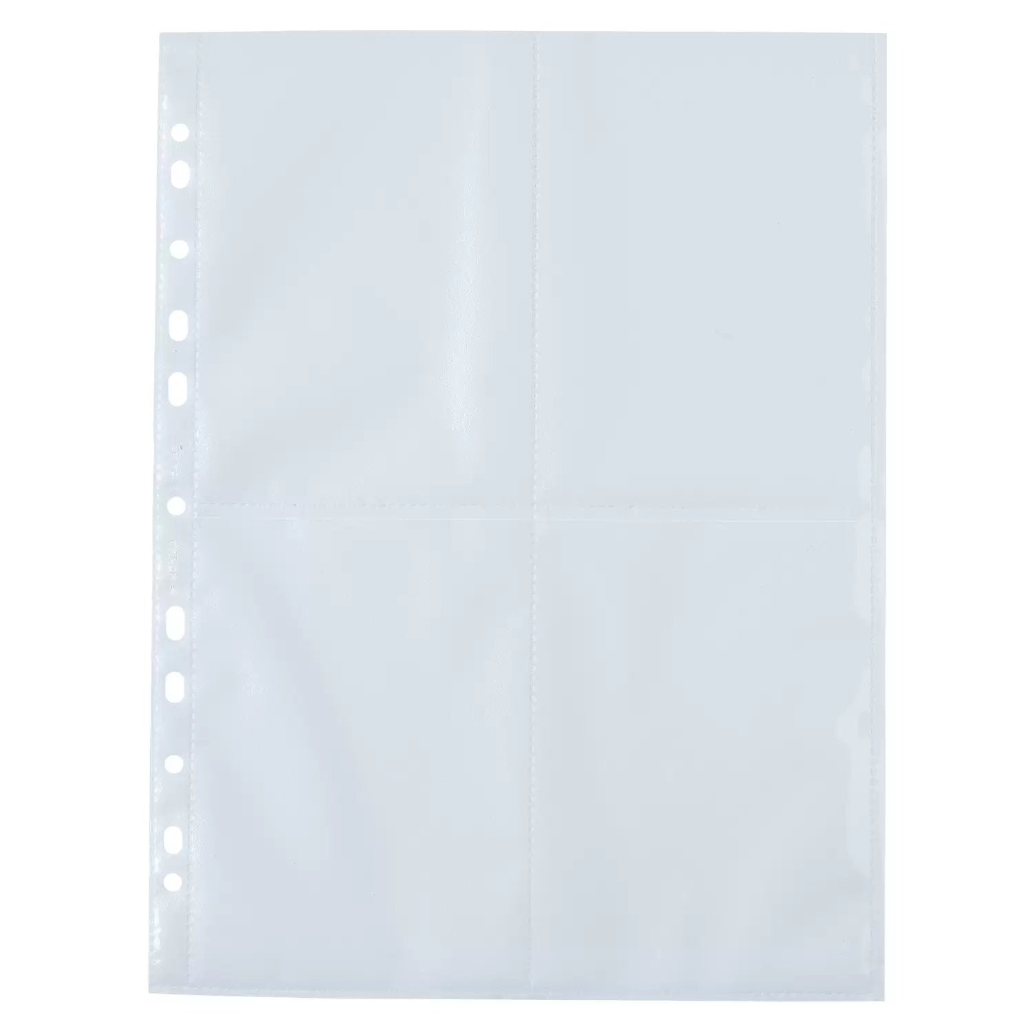 HERMA Fotophan Sichtmappe 10×15 cm – 250 Hüllen, weiss