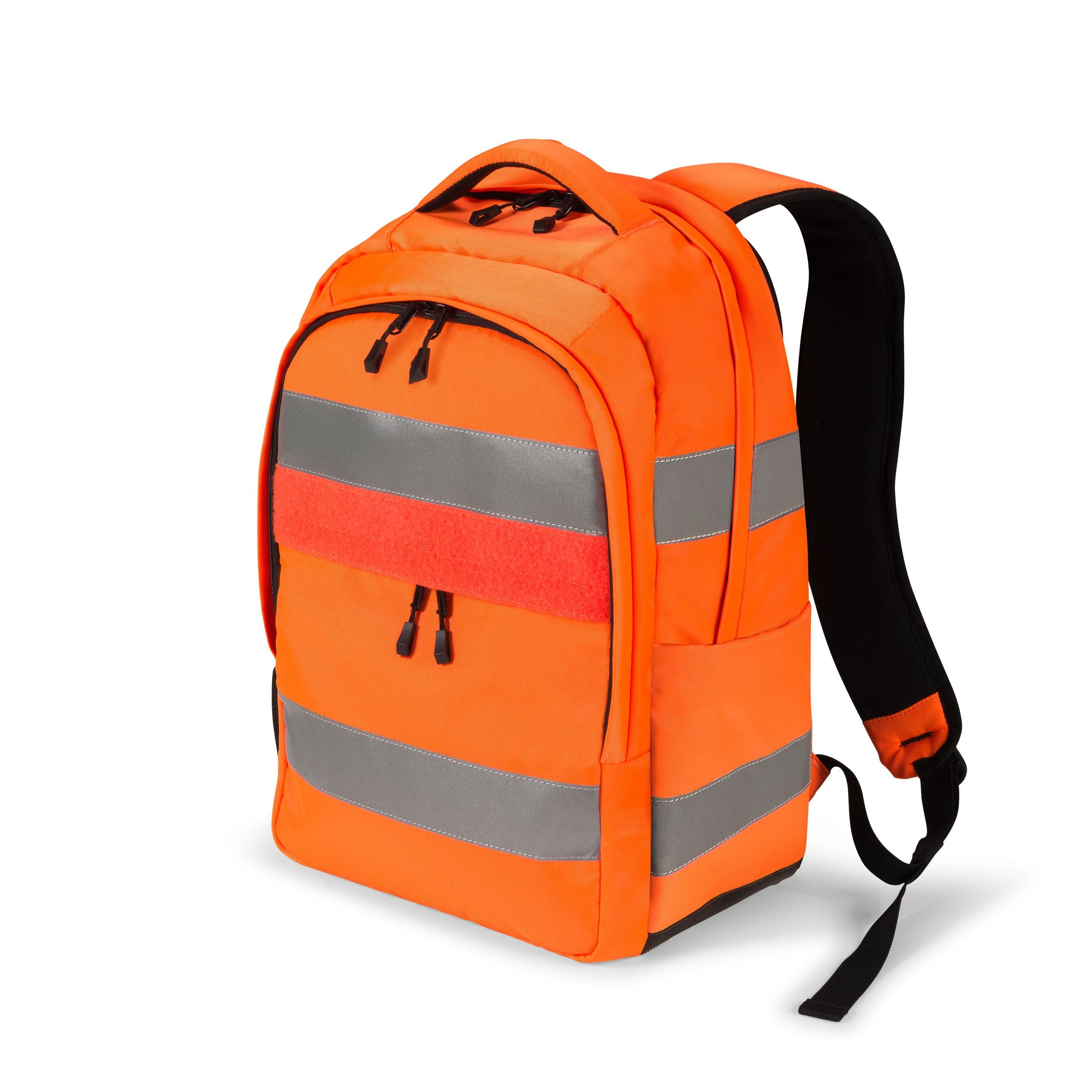 DICOTA Freizeit-Rucksack – 25 l, orange, Hi-Vis