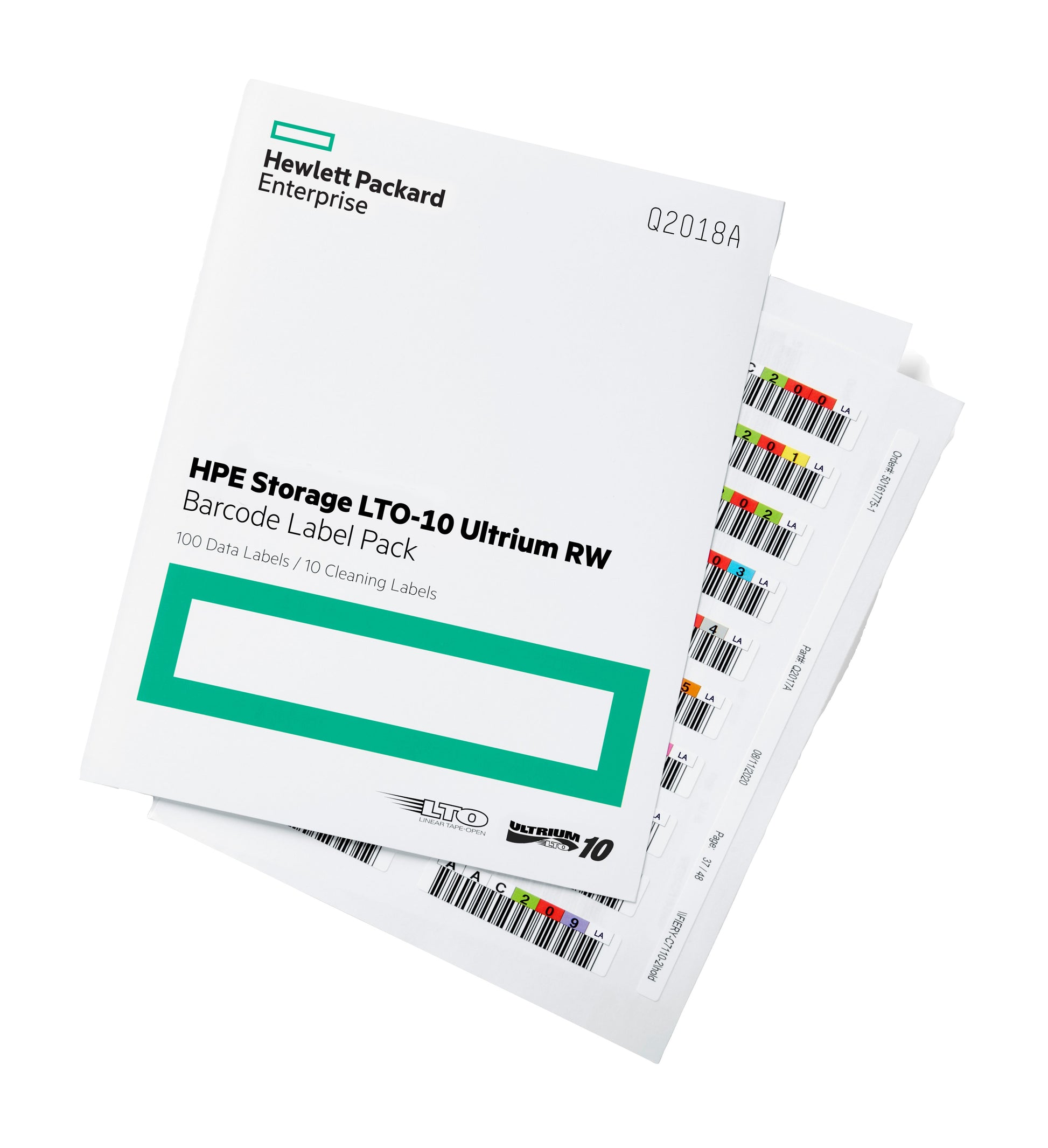 HPE LTO-10 Ultrium – Barcodelabel-Pack, 30 Jahre Lebensdauer