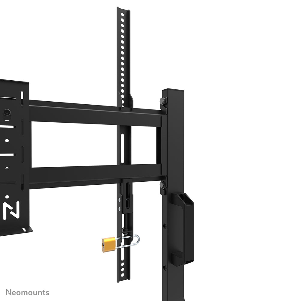 Neomounts FL50-525BL1 – Trolley, höhenverstellbar, für 55–86", VESA 100×100–900×600, bis 76 kg, schwarz