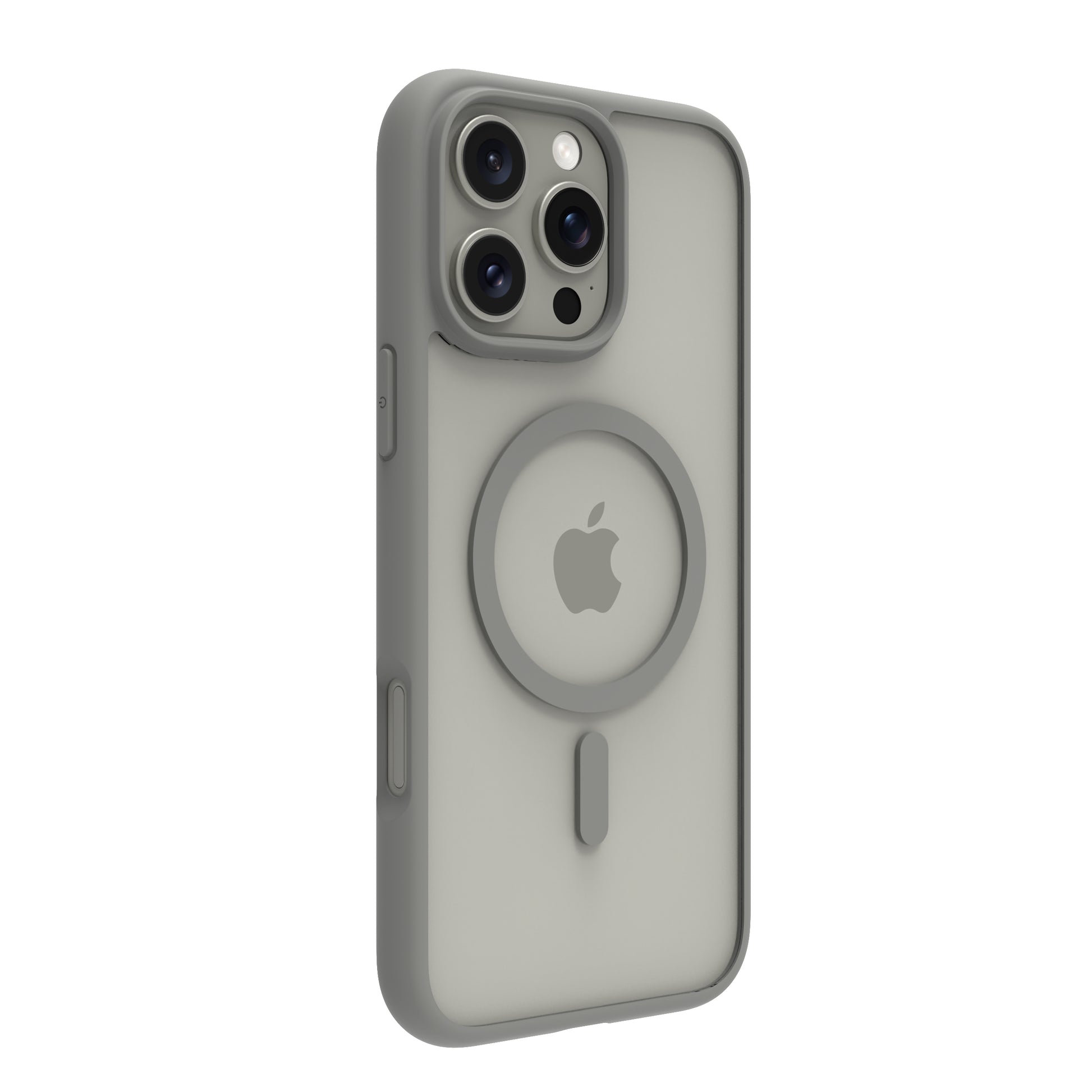 dbramante1928 Grenen Backcover – für Apple iPhone 16 Pro Max, MagSafe, Kunststoff, Titan, bis 2 m sturzsicher