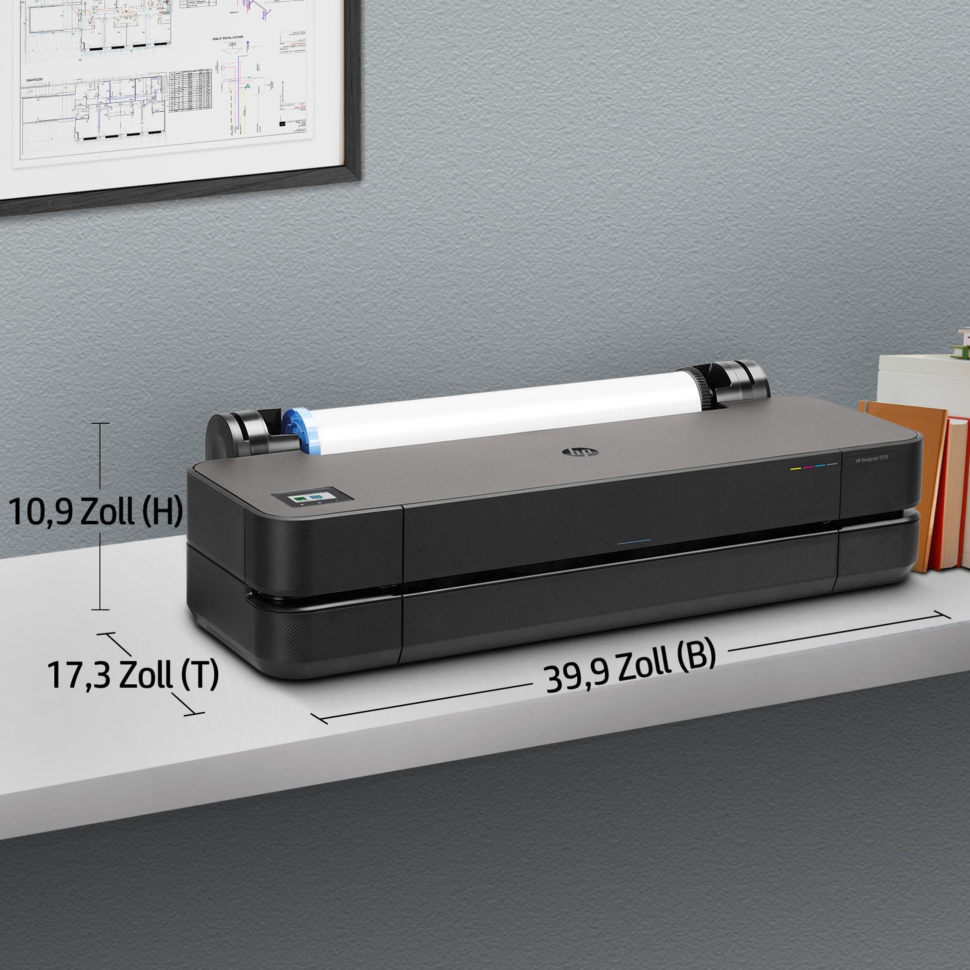 HP DesignJet Studio Steel – Grossformatdrucker, 36"