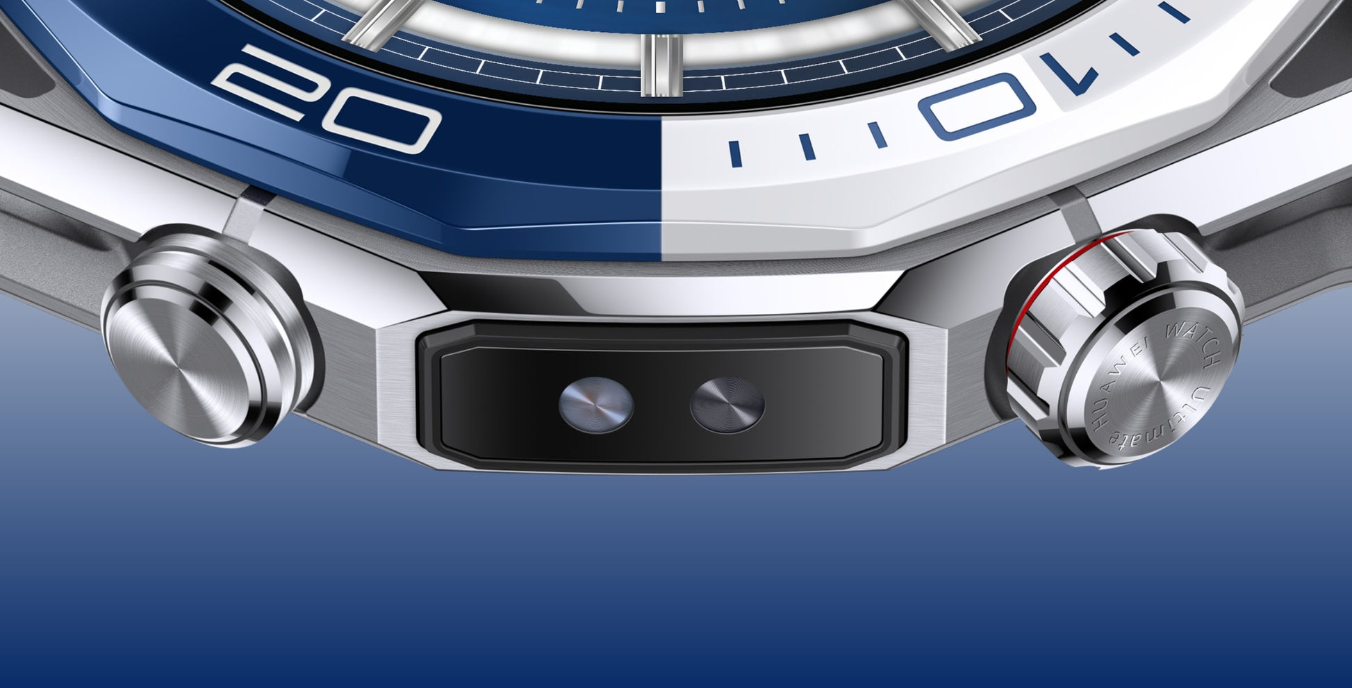 Huawei Ultimate 2 – Smartwatch – 38,1 mm, 1,5", WLAN, GPS, LTPO Hybrid, 466×466 px, Blau