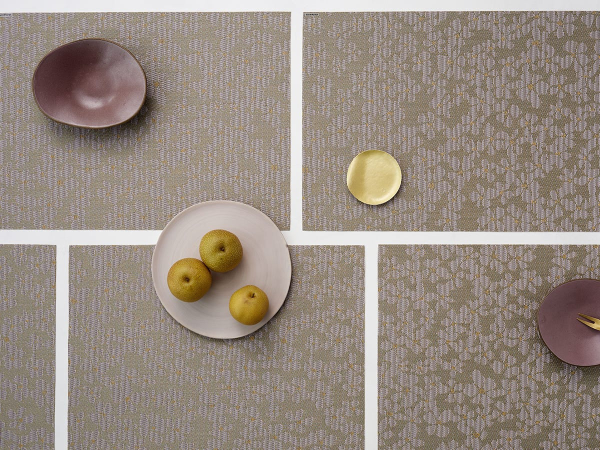 Chilewich Tischset – 36×48 cm, PVC, Beige