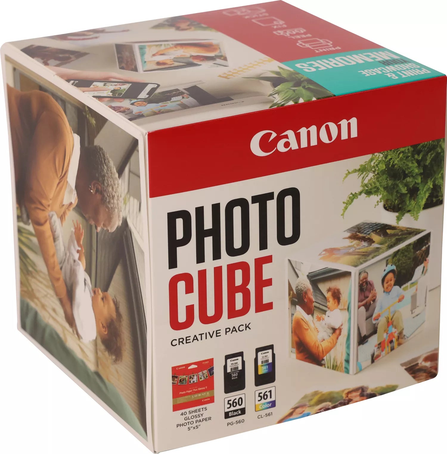 Canon Tintenpatronen-Multipack PG-560/CL-561 Photo Cube – für PIXMA