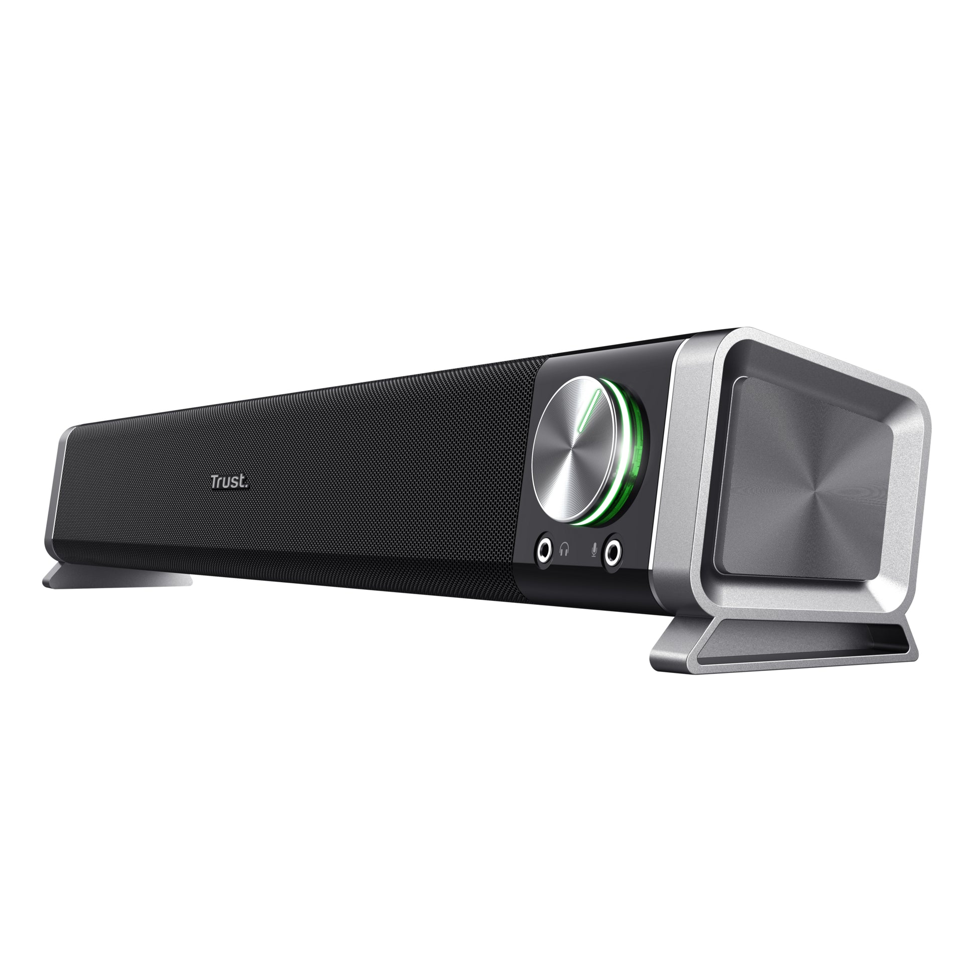 Trust Asto – Soundbar – 2.0, 6 W, USB, 3,5 mm Klinke, Schwarz