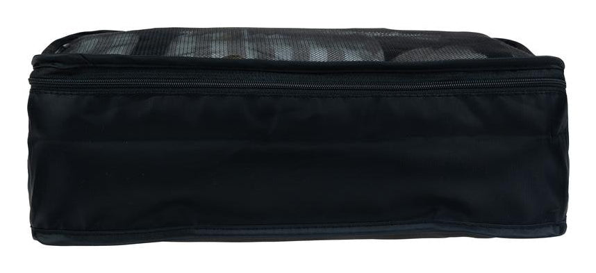 KOOR Packhilfen-Set Reesa L – mit Reissverschluss, Tragegriff – 10 l – Schwarz, Polyester – 2-teilig