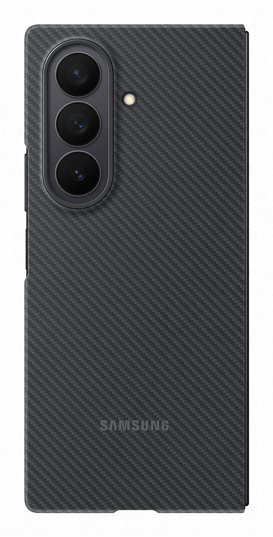 Samsung Backcover – für Galaxy Z Fold7 – schwarz – Karbonfaser