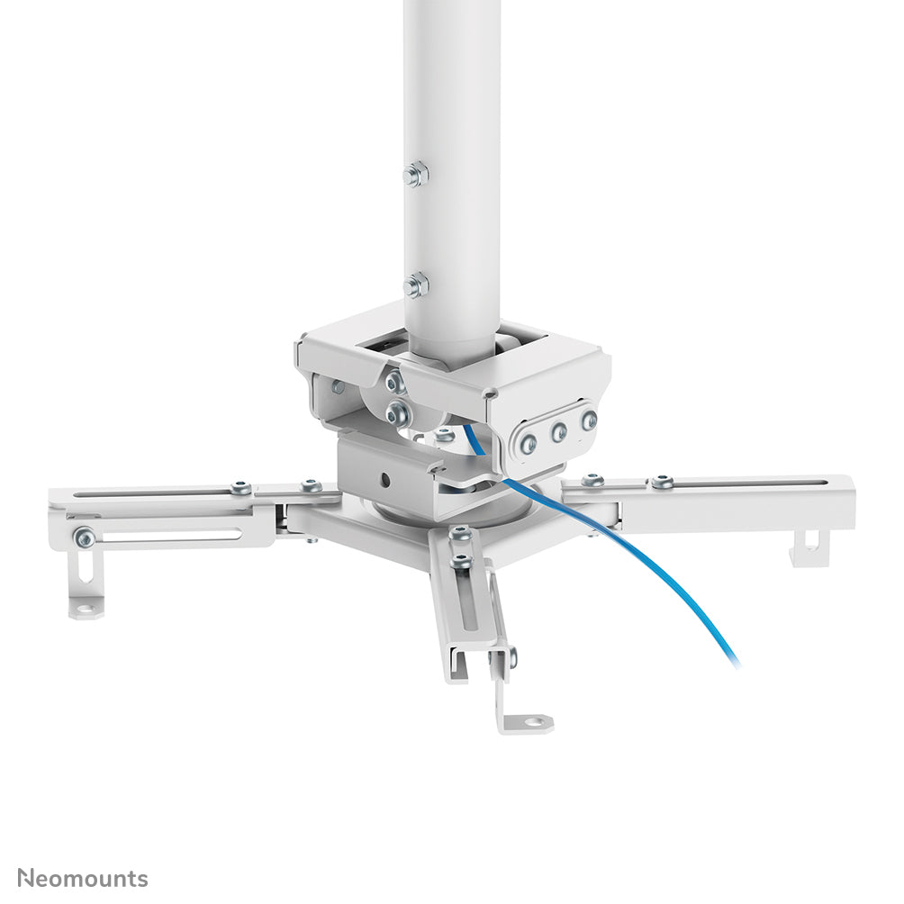 Neomounts CL25-530WH1 – Beamer Deckenhalterung, H 25,5 cm, 45 kg, schwenk-/neigbar, 360°, weiss