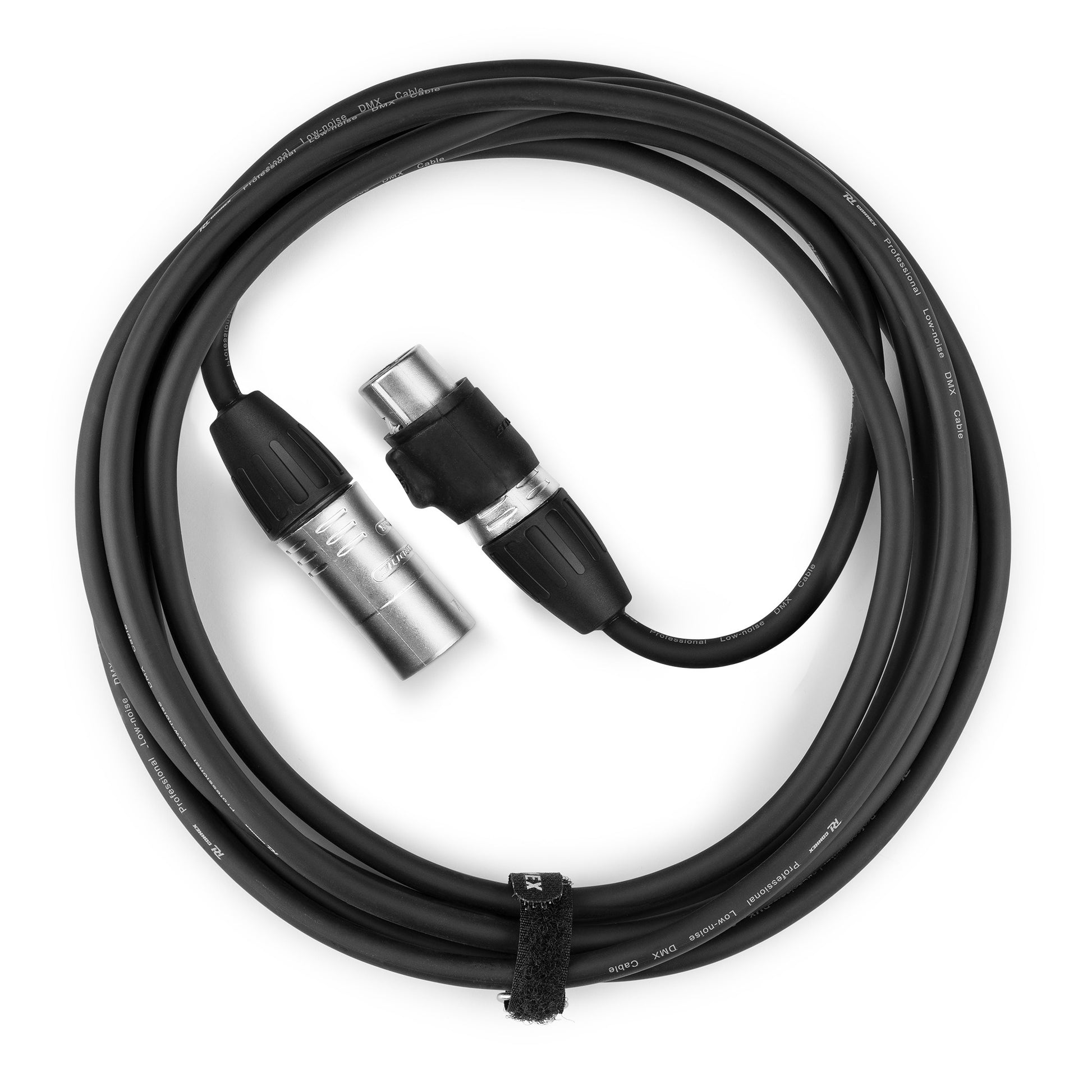 PD-Connex CX109-3 – DMX-Kabel, XLR 5-polig (Kupplung zu Stecker), 3 m, IP65, Schwarz