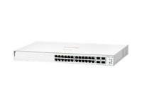 HPE Aruba Instant On 1930 24G Class4 PoE – Managed Switch – 24×GbE, 4×SFP+, L2+, PoE+ 195 W, 1U