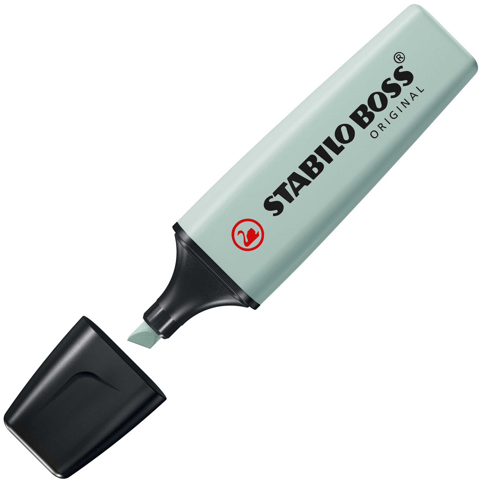 STABILO BOSS Original Textmarker Grünerde – Keilspitze, 2–5 mm