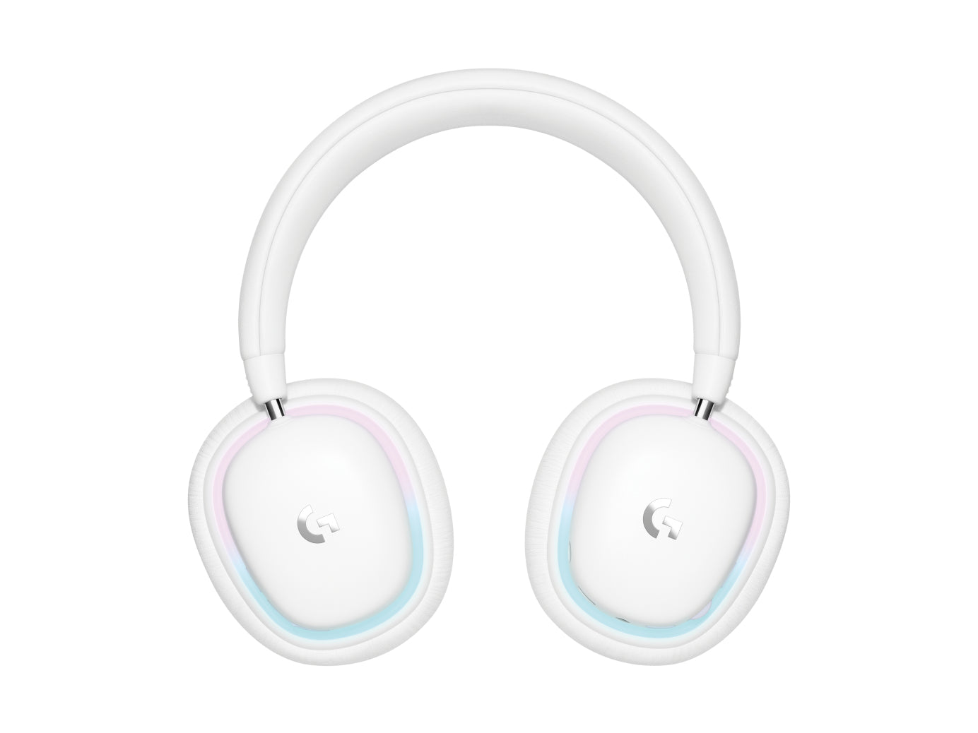 Logitech G G735 Gaming-Headset – Over-Ear, Stereo, Kabel + BT, mit USB-A-Dongle, Weiss