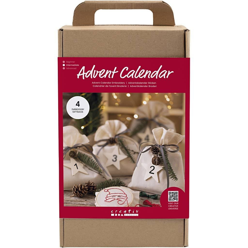 Creativ Company Adventskalender Bastelset – Weihnachten
