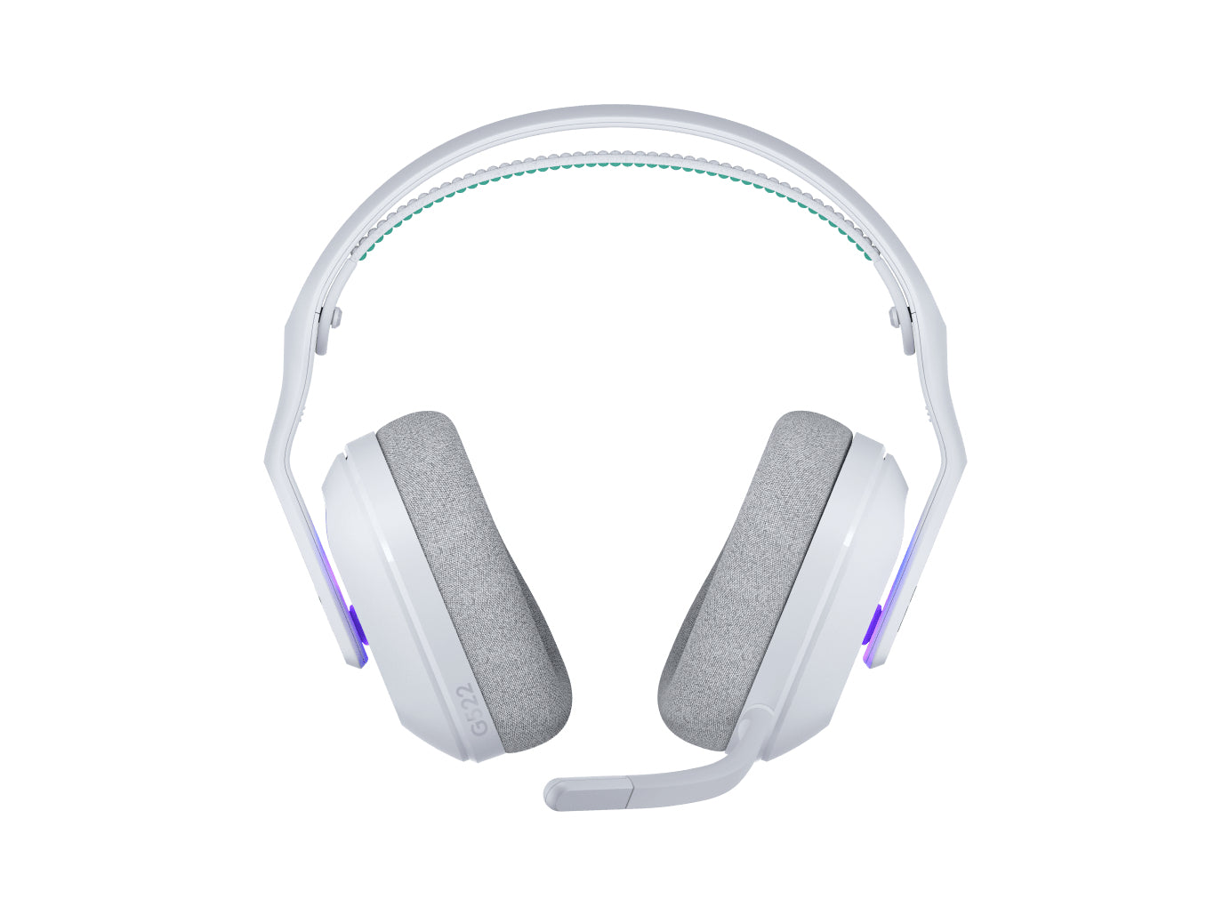 Logitech G G522 LIGHTSPEED Gaming-Headset – Over-Ear, Kabel + BT, mit USB-A-Dongle, Weiss, BT 5.3