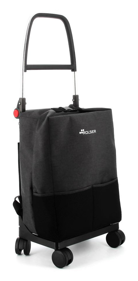 Rolser Stofftasche, Polyester, Schwarz, 320×420×200 mm, 4 Räder
