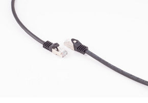 shiverpeaks Patchkabel – Cat7 S/FTP, 15 m, Schwarz, RJ-45
