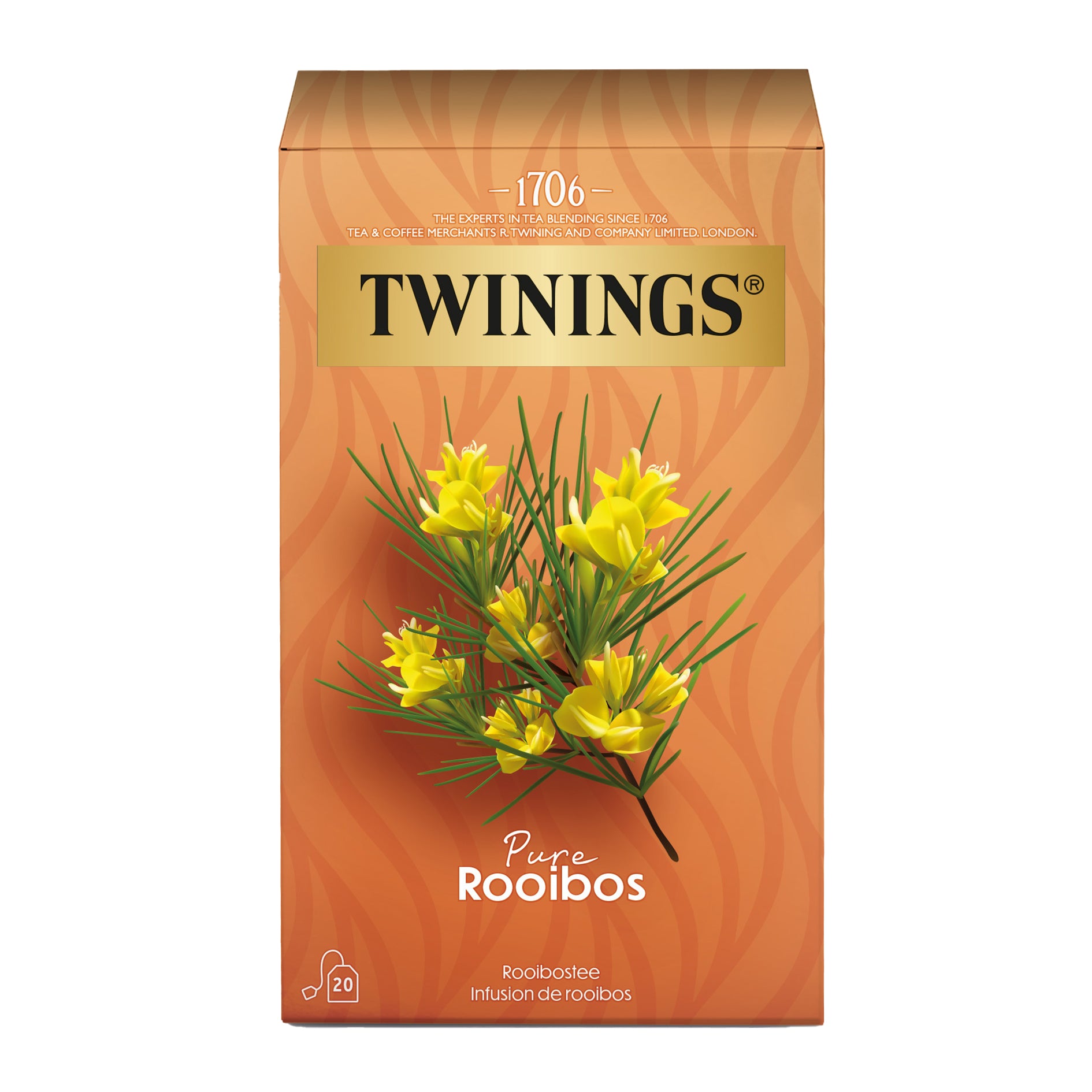Twinings – Pure Rooibos – Teebeutel, Rooibos – 20 Beutel
