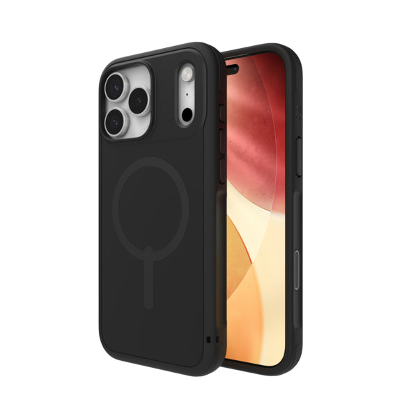 ZAGG Sedona Snap – Backcover – für Apple iPhone 17 Pro Max – MagSafe, Graphen, Schwarz, bis 4 m sturzsicher