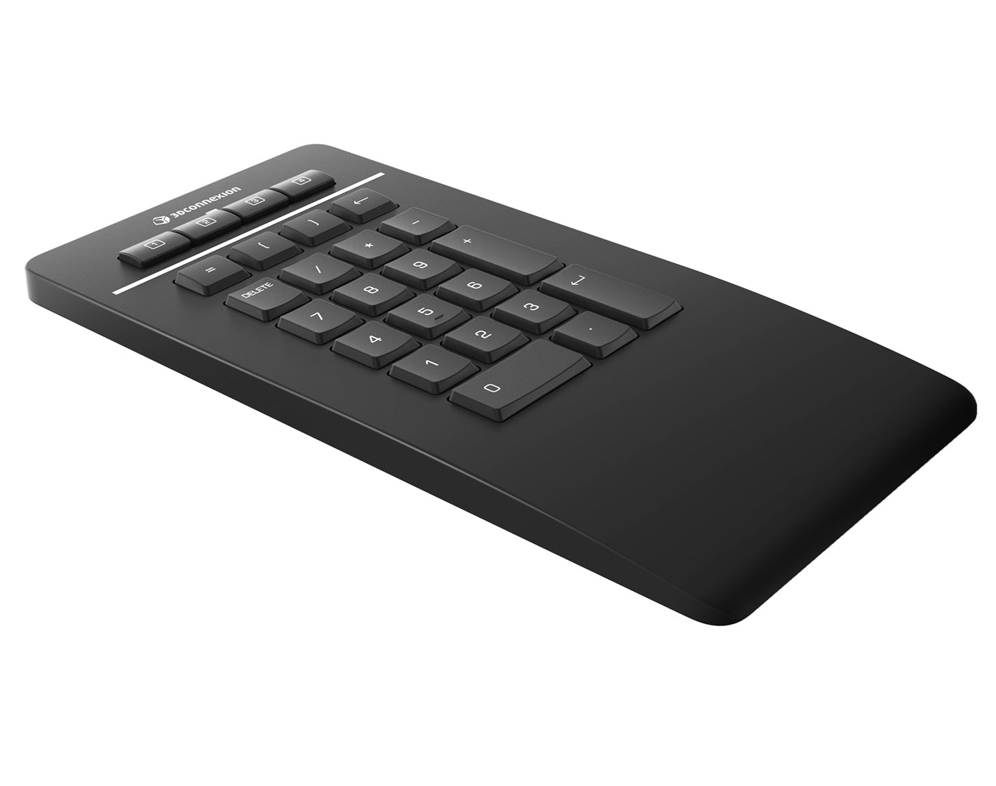3Dconnexion Numpad Pro – Tastatur, kabellos (Bluetooth/RF), kabelgebunden (USB-A/USB-C) – für Windows & macOS