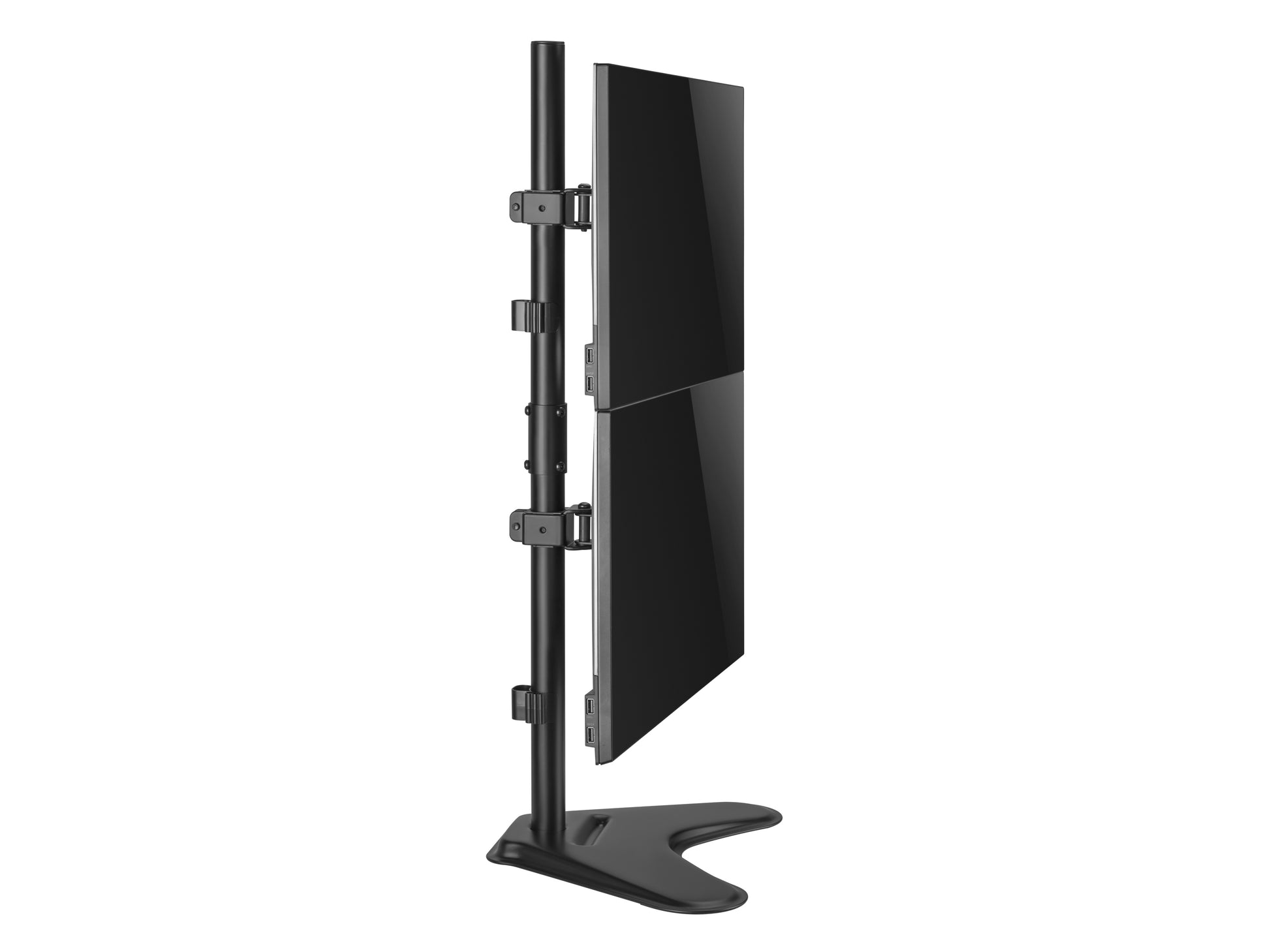 Equip 650128 – Monitor-Tischständer – 2 Monitore – 17–32″ – VESA 75×75/100×100 mm – bis 9 kg/Monitor – höhenverstellbar