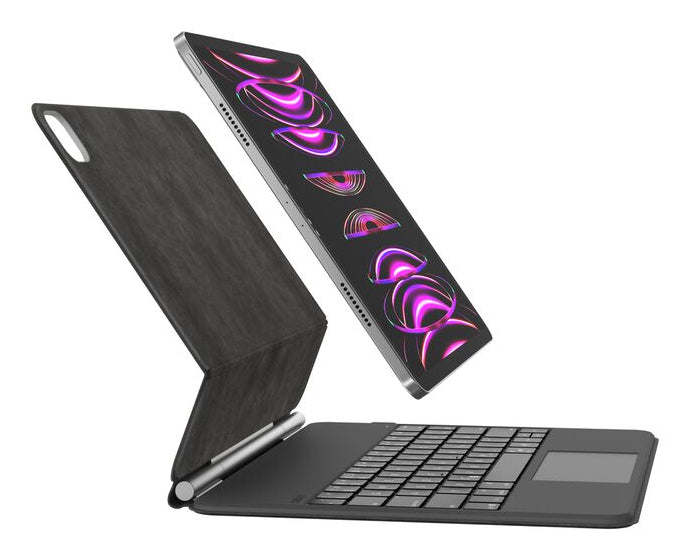Belkin Tastatur-Case für iPad Pro 13" (M4) – Bluetooth, QWERTZ (CH), mit Trackpad, Beleuchtung – Schwarz