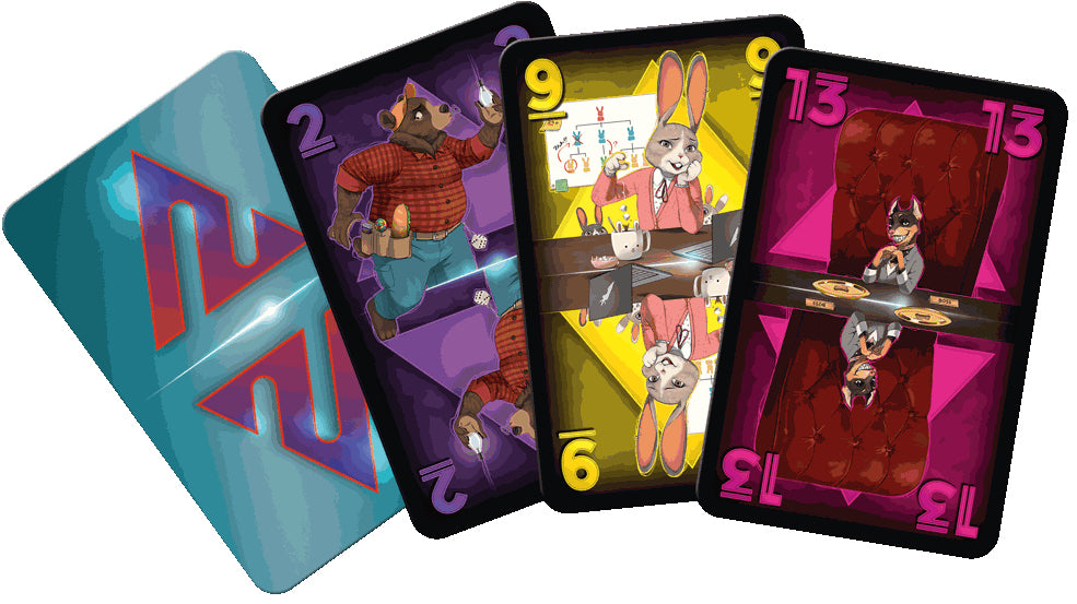 Heidelberger Spieleverlag Animal Poker – Kartenspiel, 4–8 Spieler, ab 8 Jahren, 20 Min., DE