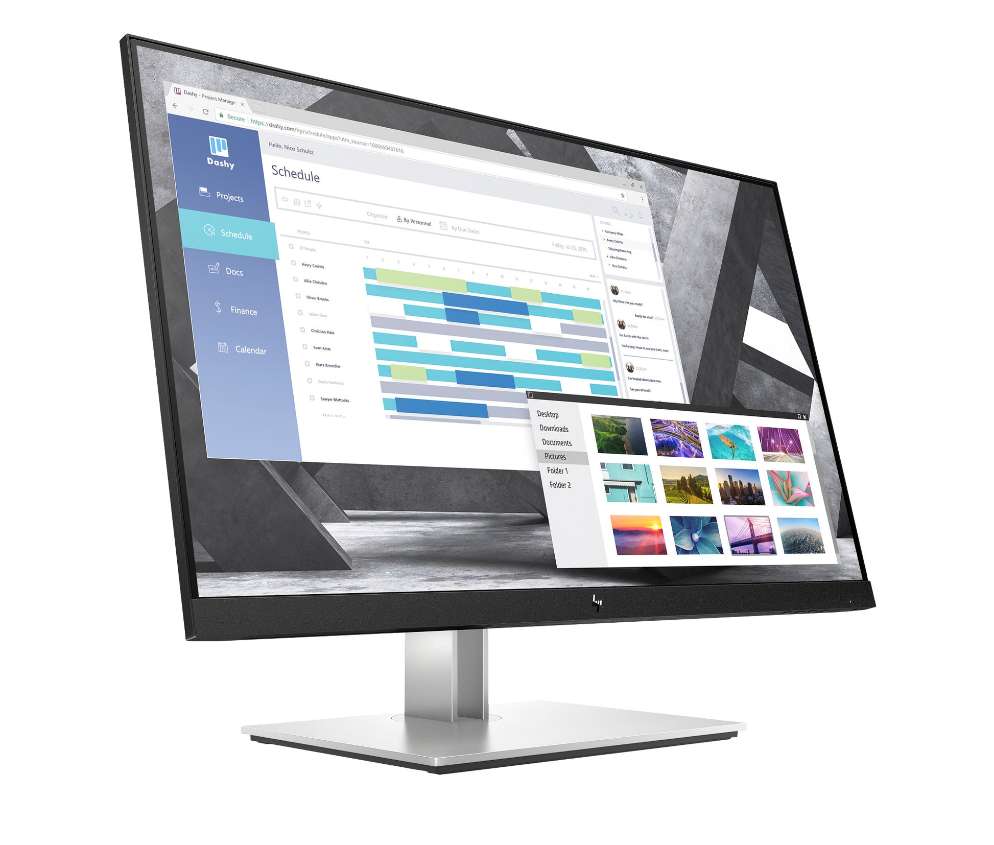 HP E27q G4 – 27", 2560 × 1440 (WQHD), IPS