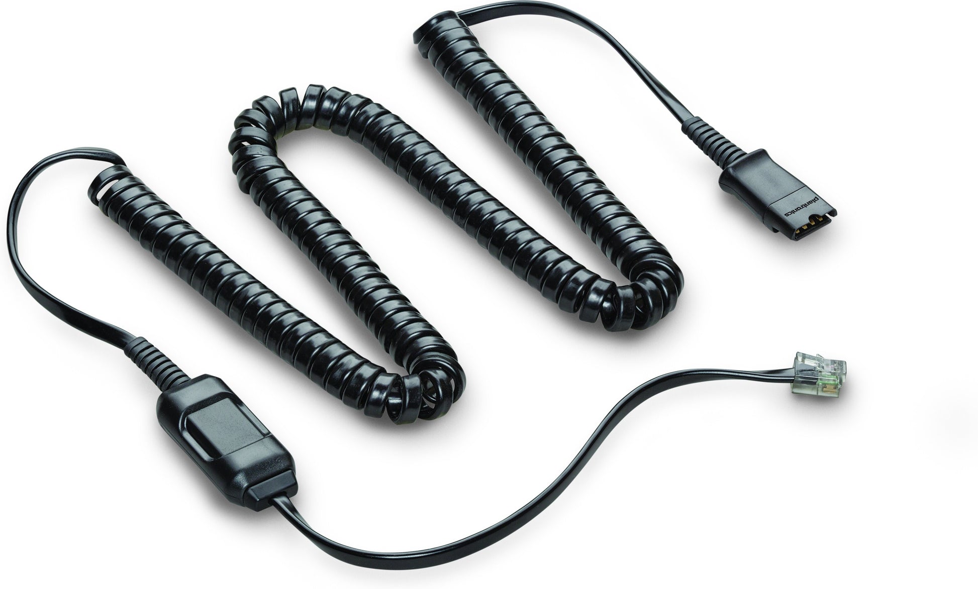 Poly HIC-10 CE2001 – Adapterkabel – RJ-9 auf RJ-9 – Schwarz