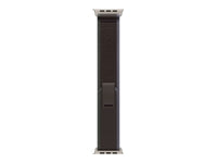 Apple Trail Loop – Schwarz/Blau, S/M – für Apple Watch 44/45/49 mm