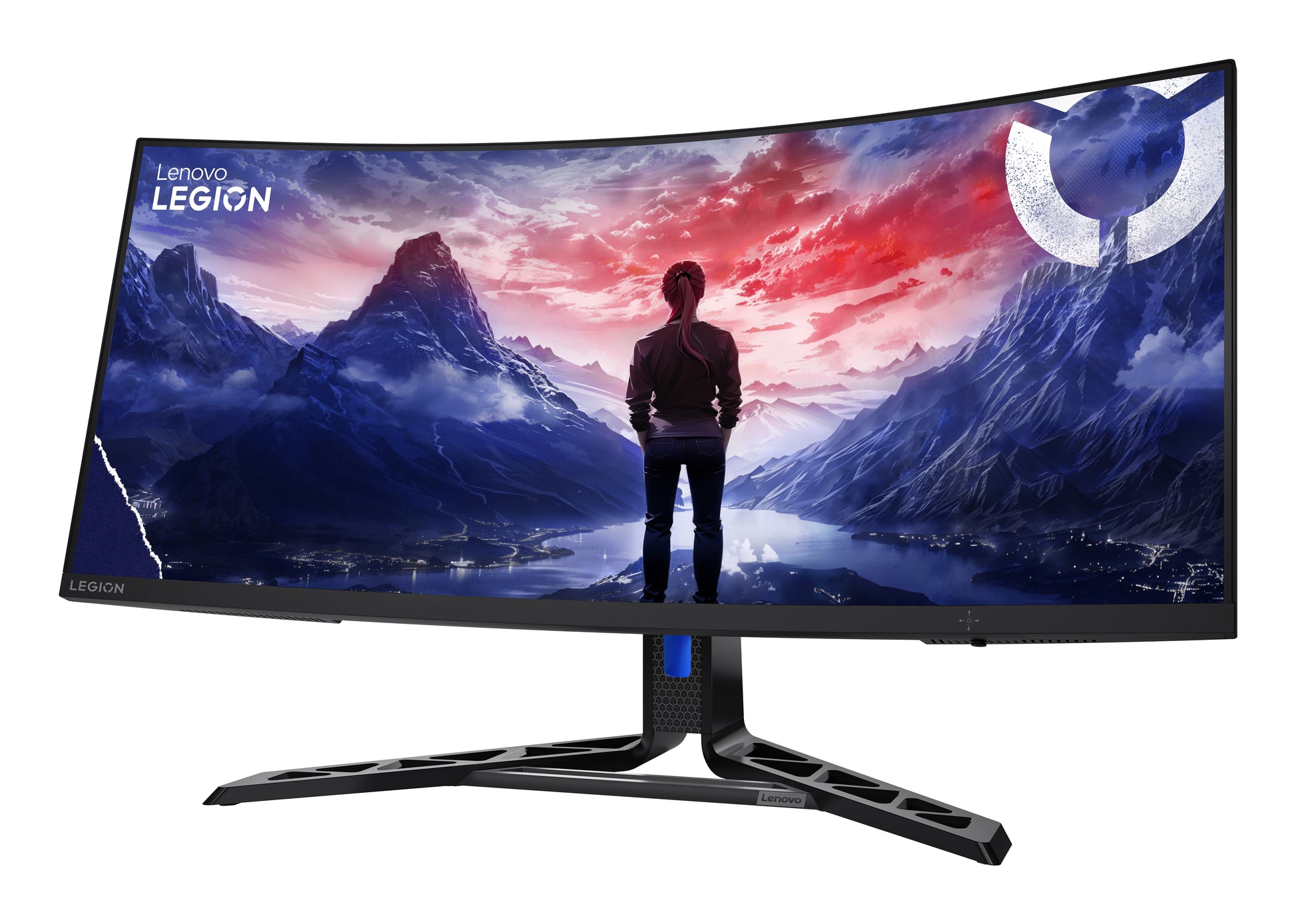 Lenovo Legion R34W-30 – Monitor, 34", 3440 × 1440, LCD, Schwarz