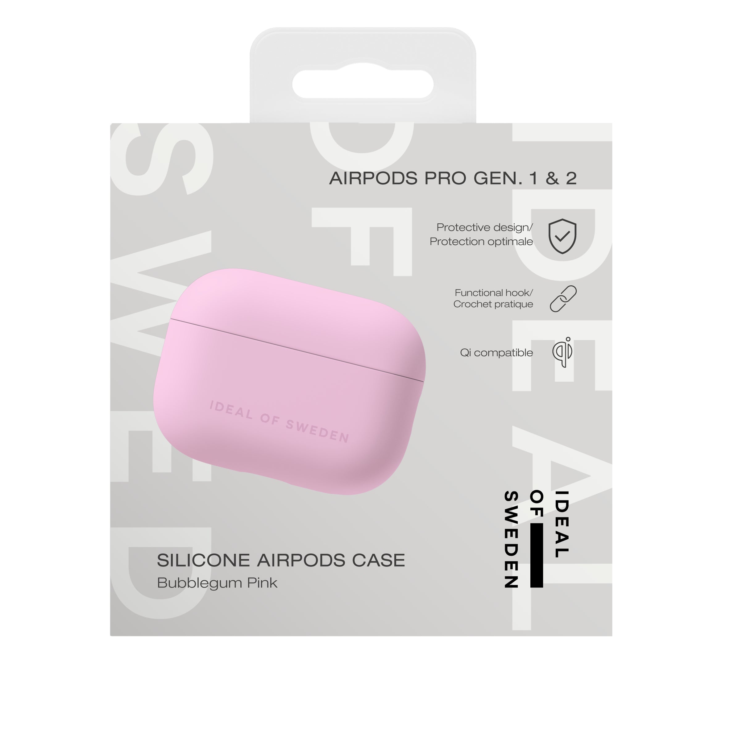 iDeal of Sweden IDSIAPC-PRO-498 – Schutzhülle – für AirPods Pro (1. & 2. Gen.) – Polycarbonat – Pink
