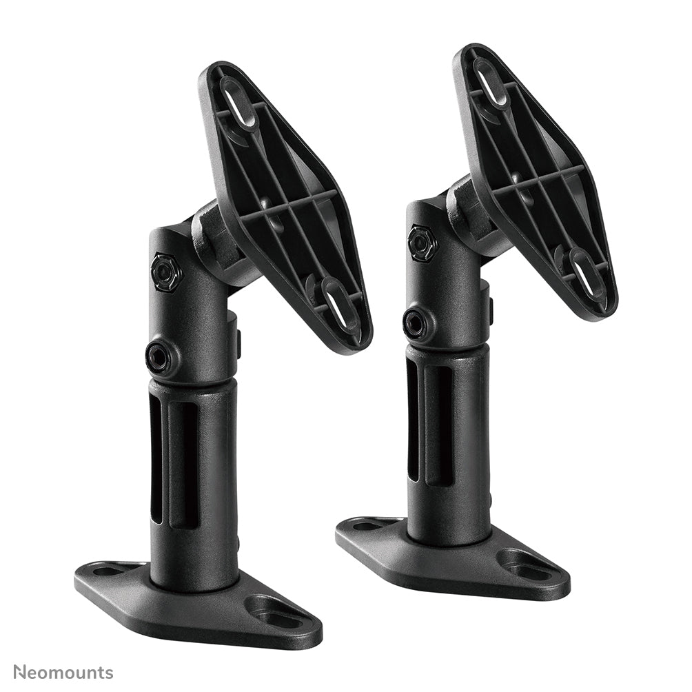 Neomounts SPEAKER-W100BLACK – Lautsprecherhalterung, Wand/Decke, 3,5 kg Tragkraft, neigbar 180°, drehbar 360°
