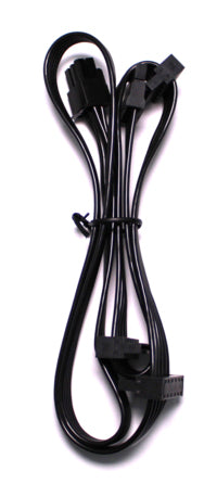 Xilence SATA Stromkabel – SATA 15-polig (Power)–SATA 15-polig (Power), 0,86 m, schwarz, für Xilence Netzteile