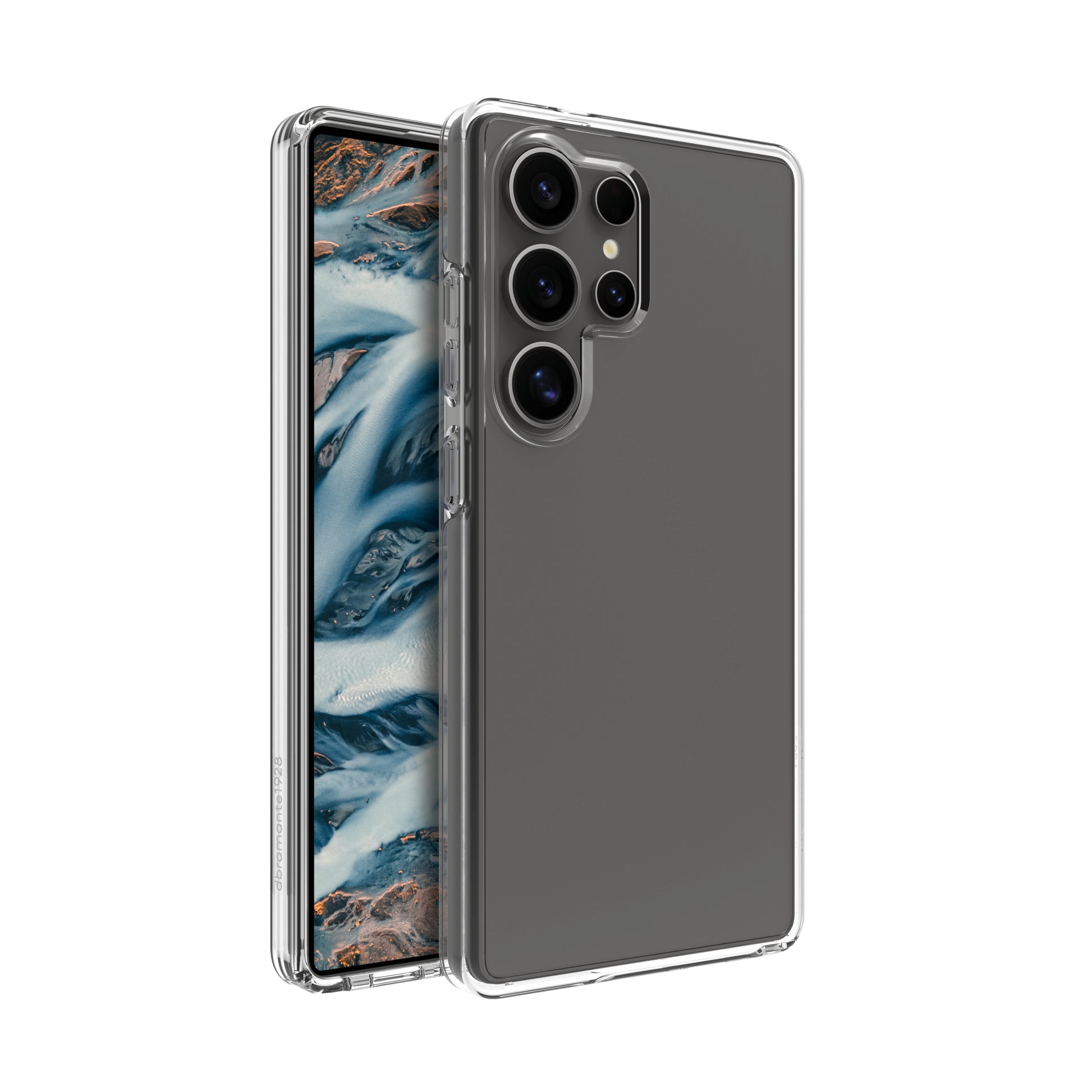 dbramante1928 Iceland Pro Backcover – für Samsung Galaxy S25 Ultra, Transparent, bis 3 m Sturzsicher