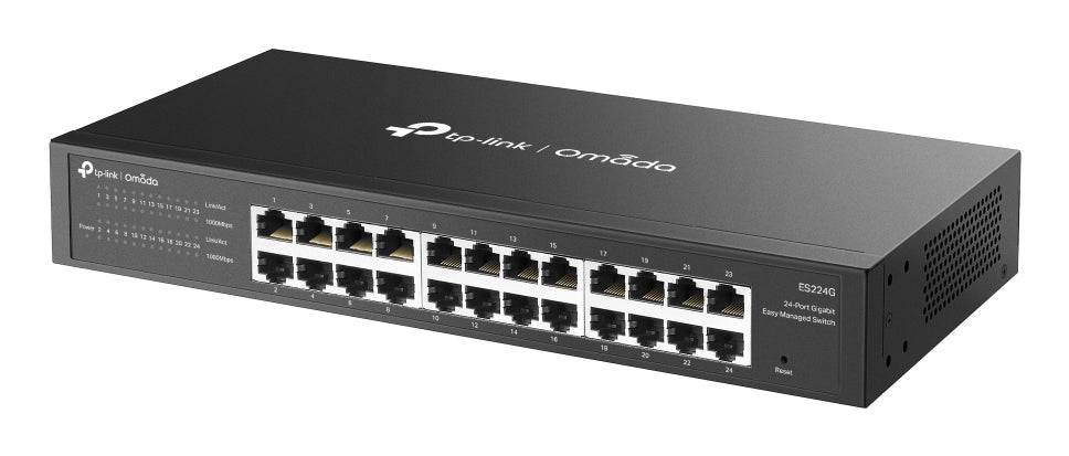 TP-Link ES224G – Managed Switch – 24×GbE, L2, 1U
